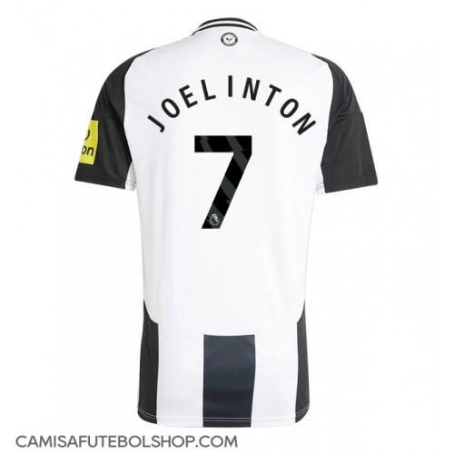 Camisa de time de futebol Newcastle United Joelinton #7 Replicas 1º Equipamento 2024-25 Manga Curta